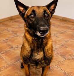 Tao, mâle reproducteur Berger Belge Malinois sélectionné par nos soins pour la prochaine portée de Saya